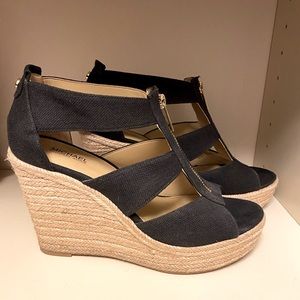 Michael Kors Women’s Berkley Wedge Sandals